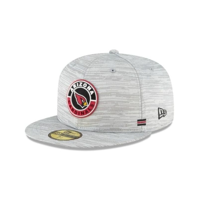 Arizona Cardinals Gorra | New Era Official NFL Fall Sideline 59fifty Fitted Cap Mexico - Grises